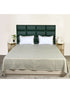 Varu Cotton Rich Bedsheet | Elegant Wavy Stripe Woven Bed Sheet | 180 TC (Weight 400 TC) | Soft & Comfortable Bedsheet for Bedroom