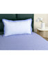 Varu Cotton Rich Bedsheet | Elegant Wavy Stripe Woven Bed Sheet | 180 TC (Weight 400 TC) | Soft & Comfortable Bedsheet for Bedroom