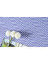 Varu Cotton Rich Bedsheet | Elegant Wavy Stripe Woven Bed Sheet | 180 TC (Weight 400 TC) | Soft & Comfortable Bedsheet for Bedroom