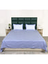 Varu Cotton Rich Bedsheet | Elegant Wavy Stripe Woven Bed Sheet | 180 TC (Weight 400 TC) | Soft & Comfortable Bedsheet for Bedroom