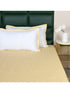 Varu Cotton Rich Bedsheet | Elegant Wavy Stripe Woven Bed Sheet | 180 TC (Weight 400 TC) | Soft & Comfortable Bedsheet for Bedroom