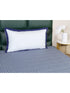Varu Cotton Rich Bedsheet | Elegant Wavy Stripe Woven Bed Sheet | 180 TC (Weight 400 TC) | Soft & Comfortable Bedsheet for Bedroom