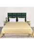 Darpa Cotton Rich Bedsheet | Elegant Geometric Arch Pattern Woven Bed Sheet | 180 TC (Weight 400 TC) | Soft & Comfortable Bedsheet for Bedroom