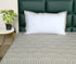 Darpa Cotton Rich Bedsheet | Elegant Geometric Arch Pattern Woven Bed Sheet | 180 TC (Weight 400 TC) | Soft & Comfortable Bedsheet for Bedroom