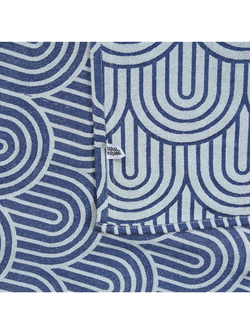 Darpa Cotton Rich Bedsheet | Elegant Geometric Arch Pattern Woven Bed Sheet | 180 TC (Weight 400 TC) | Soft & Comfortable Bedsheet for Bedroom