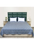 Darpa Cotton Rich Bedsheet | Elegant Geometric Arch Pattern Woven Bed Sheet | 180 TC (Weight 400 TC) | Soft & Comfortable Bedsheet for Bedroom