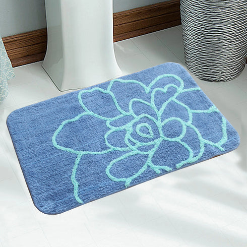 Cotton Floral Bathmat | B1G1 Offer