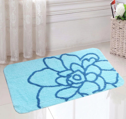 Cotton Floral Bathmat | B1G1 Offer