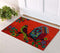 CHIDIYA Coir Door Mat with PVC Backing | 40x60 cm | Bright Orange | B1G1 Offer