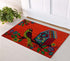 CHIDIYA Coir Door Mat with PVC Backing | 40x60 cm | Bright Orange | B1G1 Offer