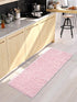 Shaggy Cotton Runner | Kitchen & Bedside Use (40x120 cm)