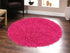 Round Shaggy Design Bathmat – Fluffy Comfort & Plush Texture