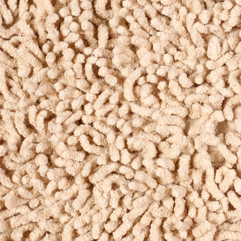 Round Shaggy Design Bathmat – Fluffy Comfort & Plush Texture