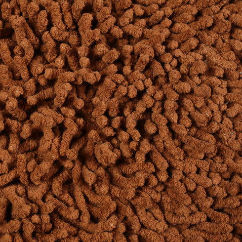 Round Shaggy Design Bathmat – Fluffy Comfort & Plush Texture