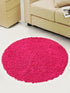 Round Shaggy Design Bathmat – Fluffy Comfort & Plush Texture