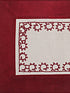 Cotton Velvet Place Mat Set | Set of 6 (34x45 cm) | Elegant Dining Décor | B1G1 Offer