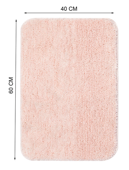 Soft Microfiber Anti-Skid Bath Mat Combo