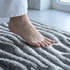 Dune Microfiber Bath Mat | Soft & Absorbent Bathroom Floor Mat | Anti-Slip | Quick Dry