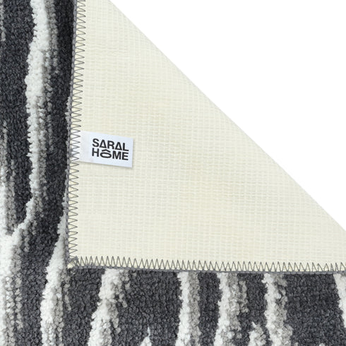 Dune Microfiber Bath Mat | Soft & Absorbent Bathroom Floor Mat | Anti-Slip | Quick Dry