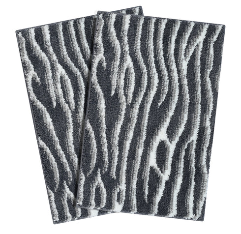 Dune Microfiber Bath Mat | Soft & Absorbent Bathroom Floor Mat | Anti-Slip | Quick Dry
