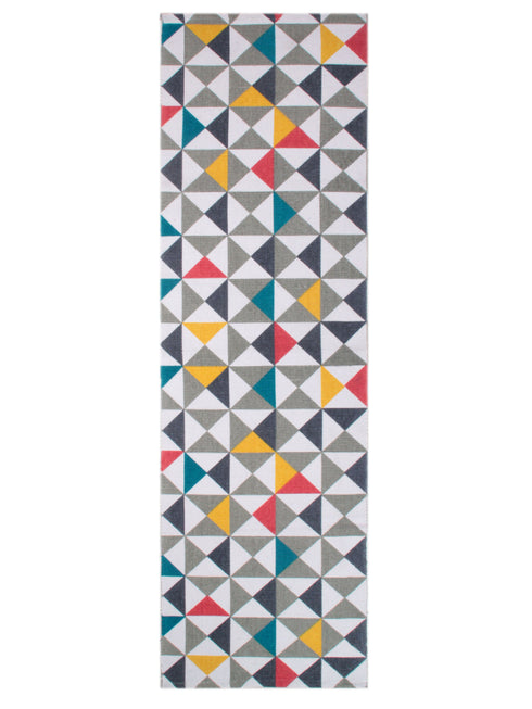 Cotton Printed & Woven Floor Runner 45x180 & 50x180 cm Floor Mat Combo – Set of 2