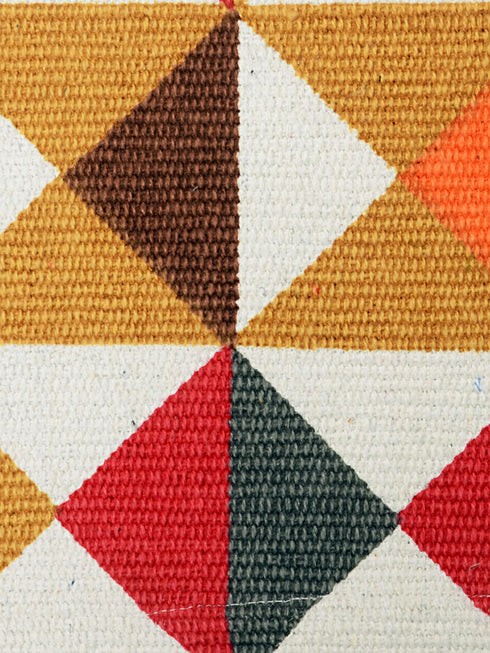 Cotton Printed & Woven Floor Runner 45x180 & 50x180 cm Floor Mat Combo – Set of 2