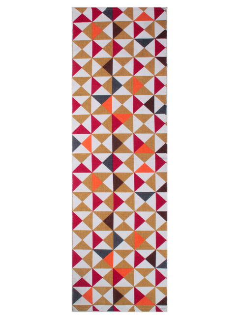 Cotton Printed & Woven Floor Runner 45x180 & 50x180 cm Floor Mat Combo – Set of 2