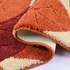 Leaf Microfiber Bath Mat | Super Soft & Absorbent Bathroom Floor Mat | Anti-Slip Bath Rug | Quick Dry Washable Mat