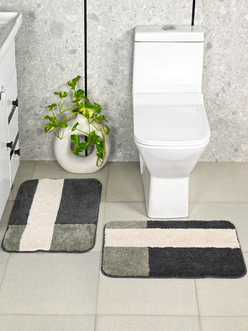 Grey / 40x60 cm (2Pc Set)