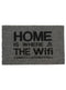 Wi-Fi COIR DOOR Mat PVC Backing 40x60cm