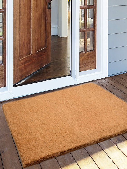 Solid Coir Door Mat – Classic Minimal Design