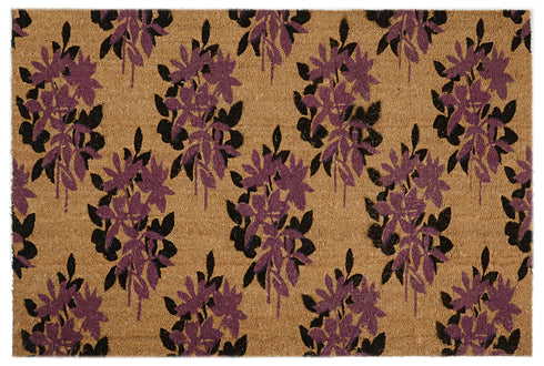 Floral doormat
