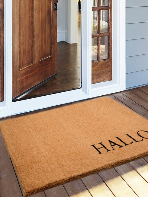 bathroom doormat