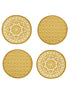 dining table mats 2 pieces with runner