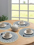 dining table mats 4 pieces waterproof
