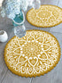 table mats set of 6 jute