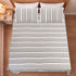 LA Strie Cotton Microfiber Bedsheet | 180 TC (Equivalent to 400 TC) | Woven, Colorfast & Quick Dry | Machine Washable
