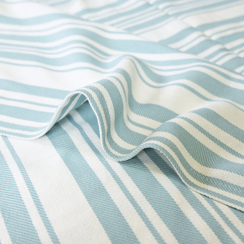 LA Strie Cotton Microfiber Bedsheet | 180 TC (Equivalent to 400 TC) | Woven, Colorfast & Quick Dry | Machine Washable
