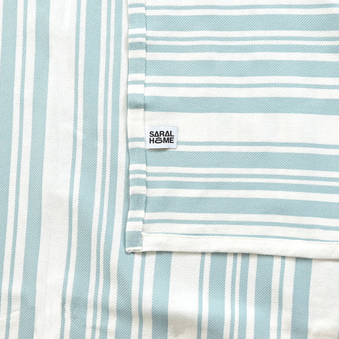 LA Strie Cotton Microfiber Bedsheet | 180 TC (Equivalent to 400 TC) | Woven, Colorfast & Quick Dry | Machine Washable