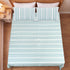 LA Strie Cotton Microfiber Bedsheet | 180 TC (Equivalent to 400 TC) | Woven, Colorfast & Quick Dry | Machine Washable