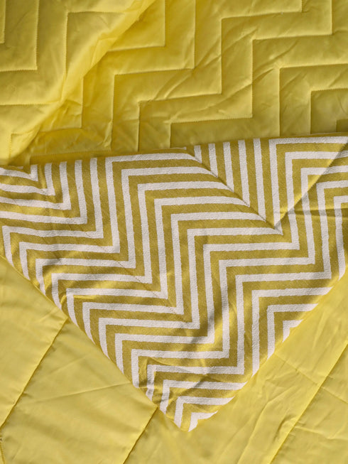 Chevron Damask All Season Reversible Quilt
