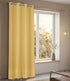 D Mond Pattern Cotton Curtain | Breathable Woven Yarn | Home Living Room Lobby Bedroom|