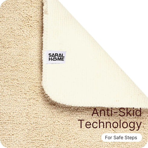 SOLID Soft Anti-Slip Bathmat | Simple Design with Quick Dry Texture