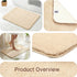 SOLID Soft Anti-Slip Bathmat | Simple Design with Quick Dry Texture