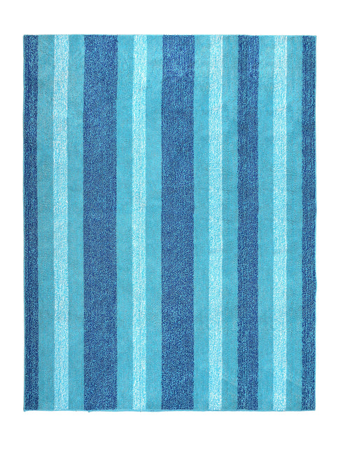 STRIPE Soft Microfiber Anti Slip Carpet & Runner