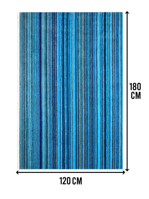 Vibe Soft Touch Microfiber Floor Carpet | Anti-Skid Backing | Modern Design