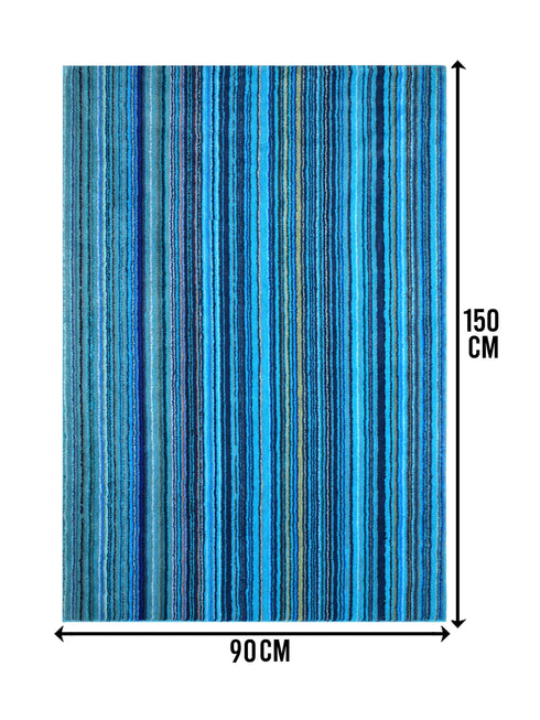 Vibe Soft Touch Microfiber Floor Carpet | Anti-Skid Backing | Modern Design