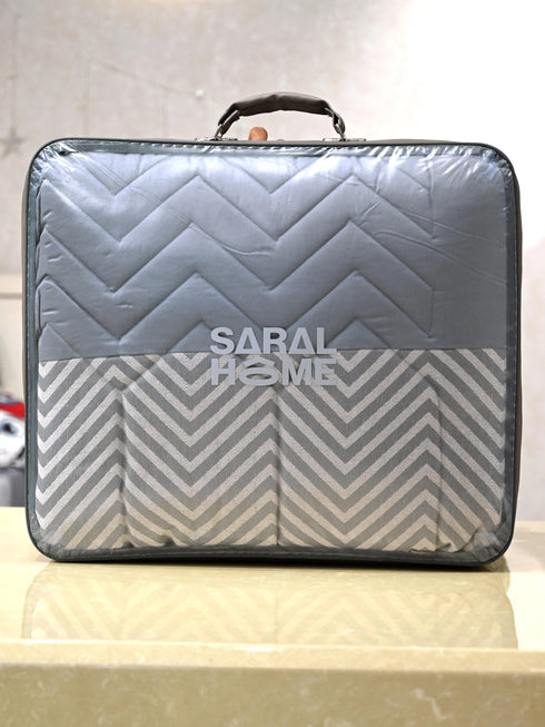 Chevron Damask All Season Reversible Quilt