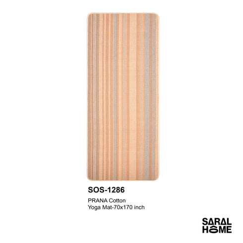 GIFT BASKET | PRANA Cotton Yoga Mat 70x170 cm Gift Basket