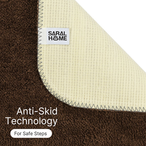 SOLID Soft Anti-Slip Bathmat | Simple Design with Quick Dry Texture